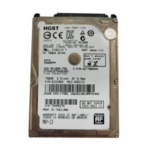 0J31062 - HGST 5K1000 Series 750GB 5400RPM SATA 6Gb/s 8MB Cache 2.5-inch Hard Drive