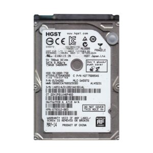 0J34282 - HGST Travelstar 5K1000 Series 750GB 5400RPM SATA 6Gb/s 8MB Cache (512e) 2.5-inch Hard Drive