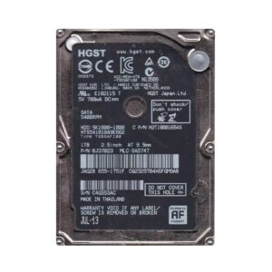 0J37023 - HGST Travelstar 5K1000 Series 1TB 5400RPM SATA 6Gb/s 8MB Cache 512e 2.5-inch Hard Drive