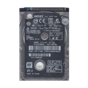 0J38085 - HGST Travelstar Z5K500 Series 500GB 5400RPM SATA 3Gb/s 16MB Cache 2.5-inch Hard Drive