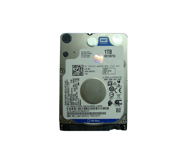 0PCXYC - Dell 1TB 5400RPM SATA 6Gb/s 16MB Cache 2.5-Inch Hard Drive