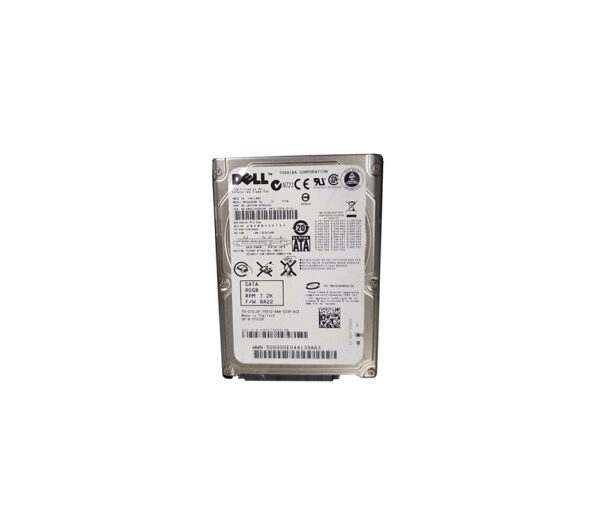 0T010F - Dell 80GB 7200RPM SATA 3Gb/s Hot-Pluggable 16MB Cache 2.5-Inch Hard Drive for PowerEdge Server