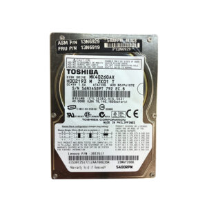 13N6929 - IBM 40GB 5400RPM IDE Ultra ATA/100 (ATA-6) 16MB Cache 2.5-Inch Hard Drive