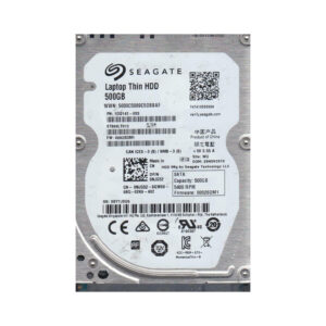 1DG142-033 - Seagate Laptop Thin 500GB 5400RPM SATA 3Gb/s 16MB Cache 2.5-Inch Hard Drive