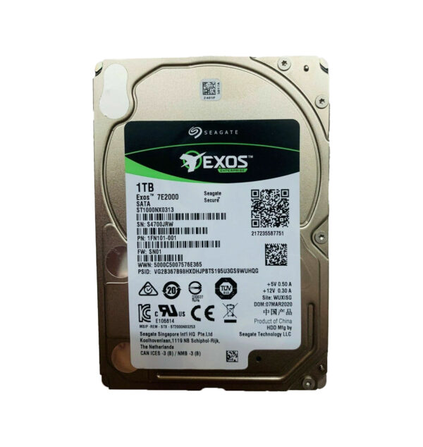 1FN101-001 - Seagate Enterprise Capacity V.3 1TB 7200RPM SATA 6Gb/s 128MB Cache (512e) 2.5-Inch Hard Drive