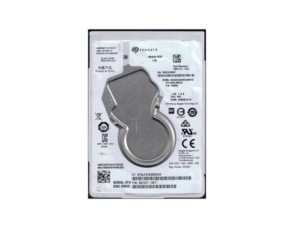 1RK172-020 - Seagate Mobile 1TB 5400RPM SATA 6Gb/s 128MB Cache (RoHS) 2.5-Inch Hard Drive