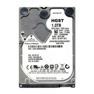 1W10113 - HGST C5K1000.B Series 1TB 5400RPM SATA 3Gb/s 16MB Cache (512e) 2.5-inch Hard Drive