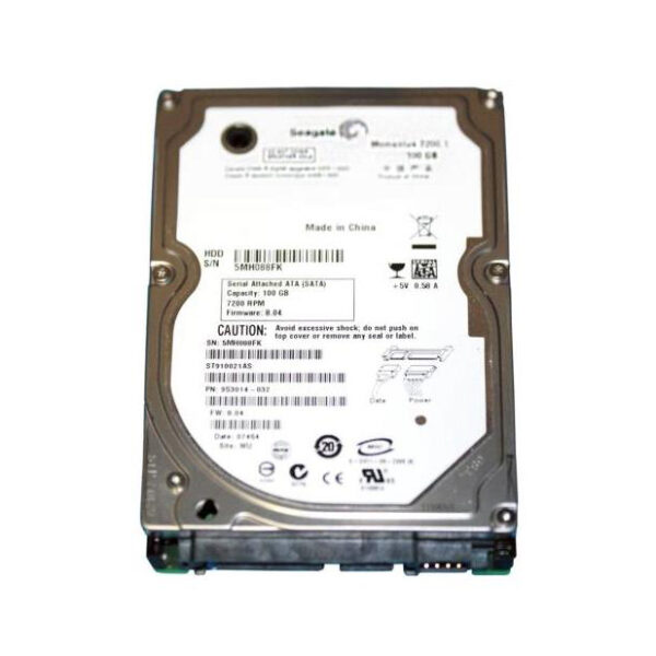 9S3014-032 - Seagate Momentus 7200.1 Series 100GB 7200RPM SATA 1.5Gb/s 8MB Cache (RoHS) 2.5-Inch Hard Drive