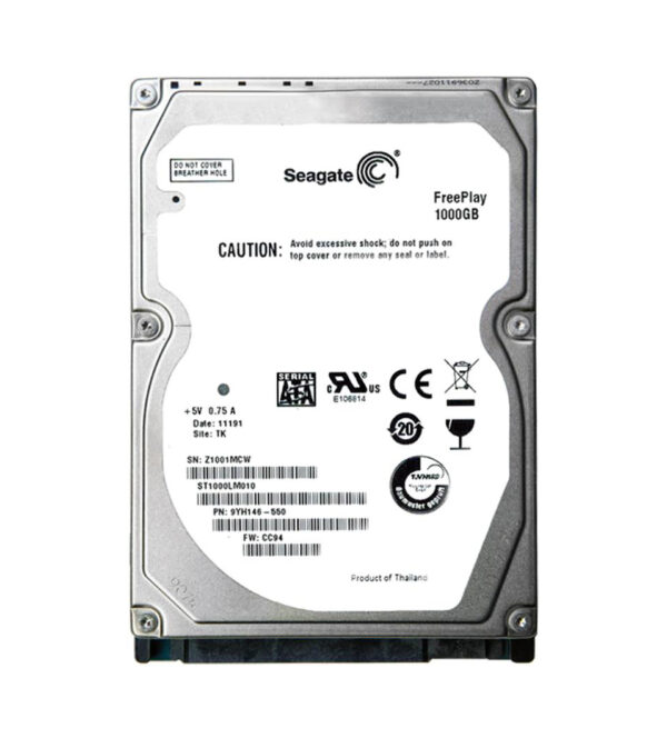 9YH146-550 - Seagate FreePlay 1TB 5400RPM SATA 3Gb/s 16MB Cache (CE) 2.5-Inch Hard Drive