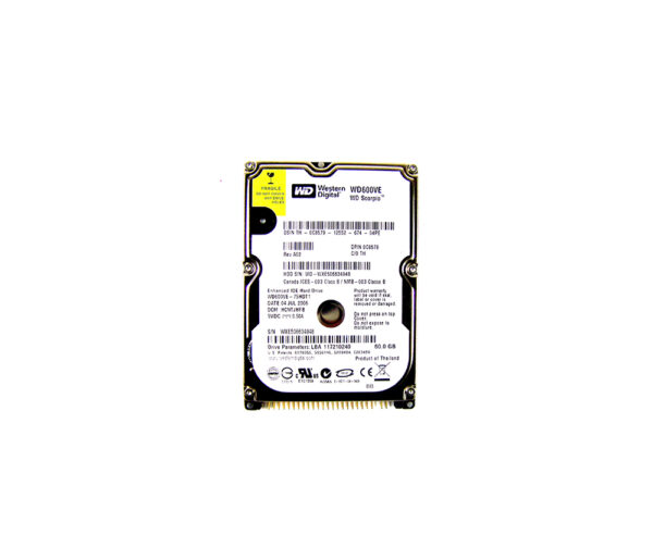 C8579 - Dell 60GB 5400RPM IDE/ATA 8MB Cache 2.5-Inch Hard Drive