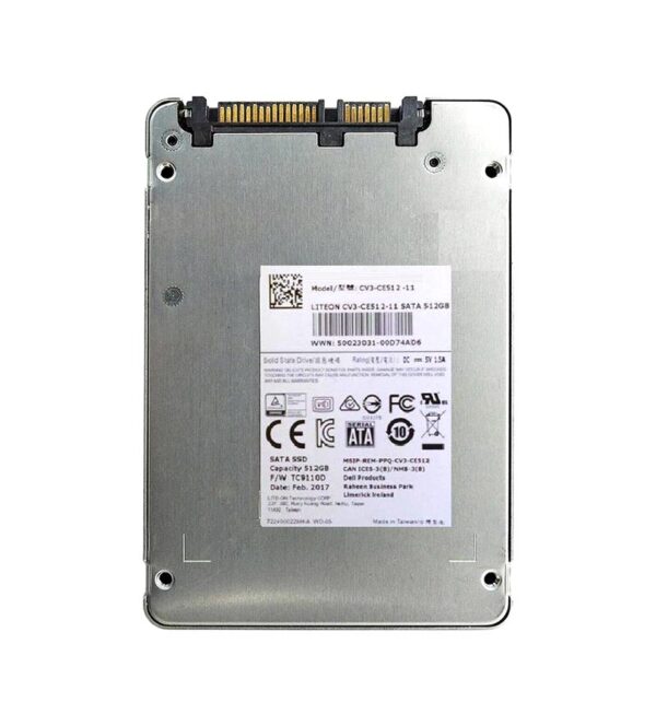 CV3-CE512 - Lite-On CV3 Series 512GB Multi-Level Cell SATA 6Gb/s High performance 2.5-Inch Solid State Drive
