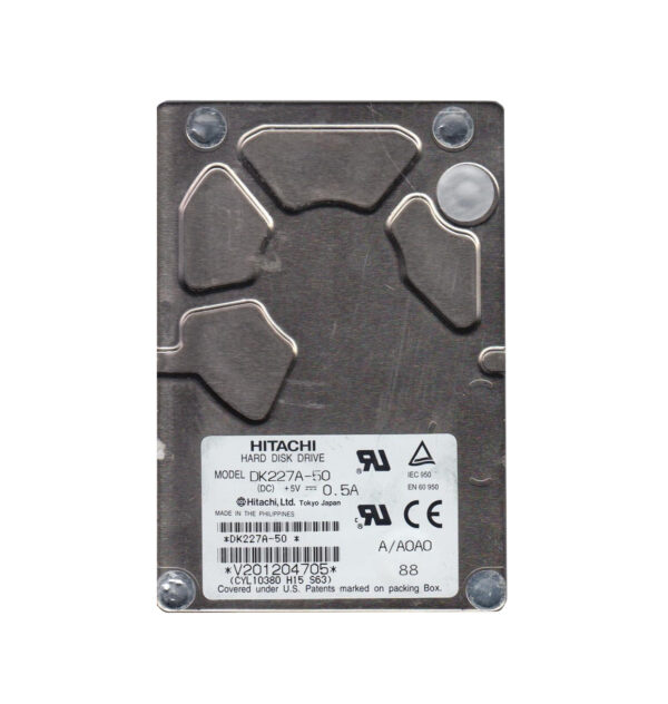 DK227A-50 - Hitachi 5GB 4000RPM IDE/ATA 512KB Cache 2.5-inch Hard Drive