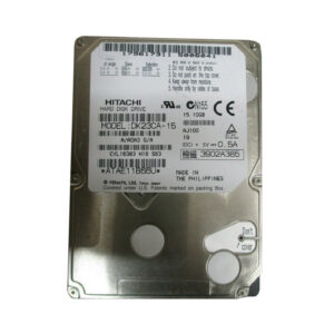 DK23CA-15 - Hitachi 15GB 4200RPM IDE/ATA 512KB Cache 2.5-inch Hard Drive