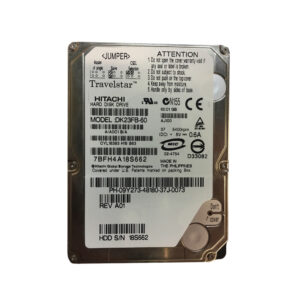DK23FB-60 - Hitachi 60GB 5400RPM IDE/ATA 8MB Cache 2.5-inch Hard Drive