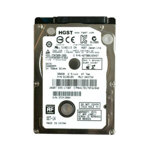 H2T5001654S7 - Hitachi Travelstar Z5K500 Series 500GB 5400RPM SATA 3Gb/s 16MB Cache 2.5-Inch Hard Drive