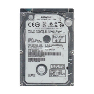 HCC543216A7A380 - HGST CinemaStar Z5K320 Series 160GB 5400RPM SATA 3Gb/s 8MB Cache (512) (CE) 2.5-inch Hard Drive