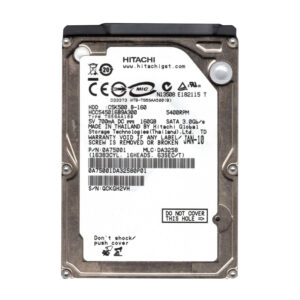 HCC545016B9A300 - HGST CinemaStar C5K500 Series 160GB 5400RPM SATA 3Gb/s 8MB Cache (512) (CE) 2.5-inch Hard Drive