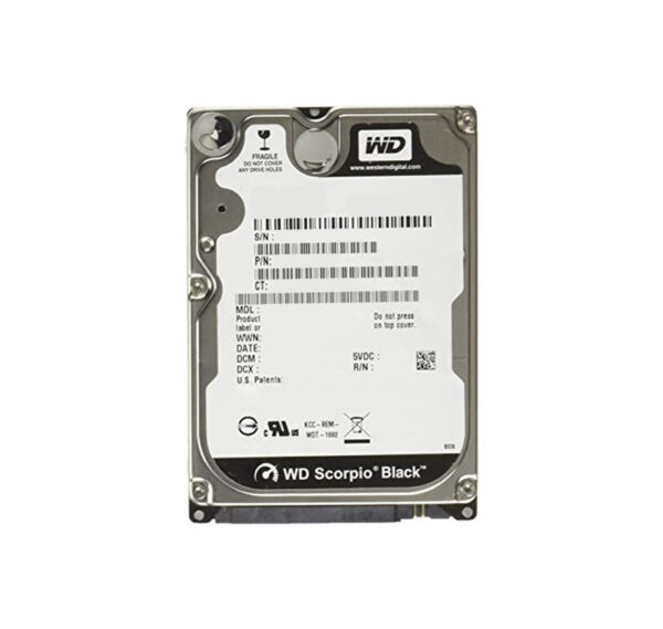 HD-WD25BET - Western Digital Scorpio Black 250GB 7200RPM SATA 3Gb/s 16MB Cache 2.5-Inch Hard Drive
