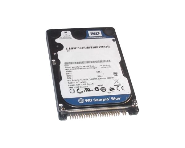HD-WD80BVE - Western Digital Scorpio Blue 80GB 5400RPM ATA-100 8MB Cache 2.5-Inch Hard Drive