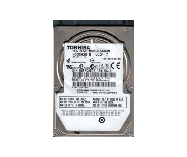 HDD2H28 - Toshiba 500GB 5400RPM SATA 3Gb/s 8MB Cache 2.5-Inch Hard Drive