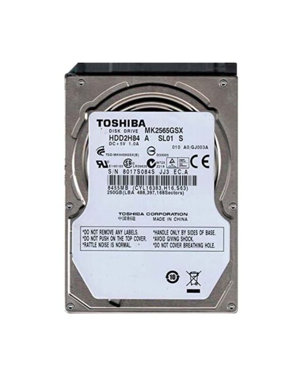 HDD2H84S - Toshiba 250GB 5400RPM SATA 3Gb/s 8MB Cache 2.5-Inch Hard Drive