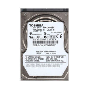 HDD2H86 - Toshiba 120GB 5400RPM SATA 3Gb/s 8MB Cache 2.5-Inch Hard Drive