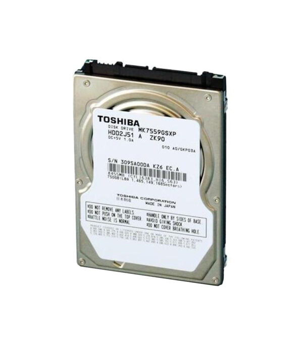 HDD2J51R - Toshiba 750GB 5400RPM SATA 3Gb/s 8MB Cache 2.5-Inch Hard Drive