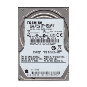 HDD2J63 - Toshiba 320GB 5400RPM SATA 3Gb/s 8MB Cache 2.5-Inch Hard Drive