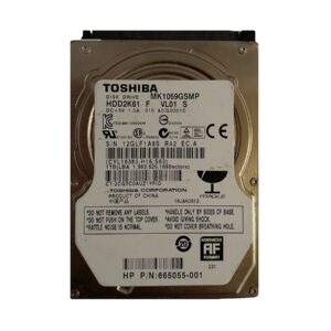 HDD2K61 - Toshiba 1TB 5400RPM SATA 3Gb/s 8MB Cache 2.5-Inch Hard Drive