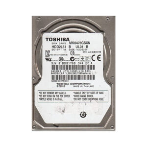 HDD2L51 - Toshiba 640GB 5400RPM SATA 3Gb/s 8MB Cache 2.5-Inch Hard Drive