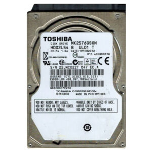 HDD2L54B - Toshiba 250GB 5400RPM SATA 3Gb/s 8MB Cache 2.5-Inch Hard Drive