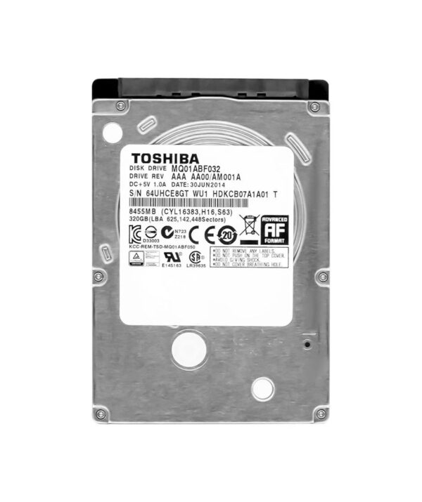 HDKCB07A1A01 - Toshiba 320GB 5400RPM SATA 6Gb/s 8MB Cache 2.5-Inch Hard Drive