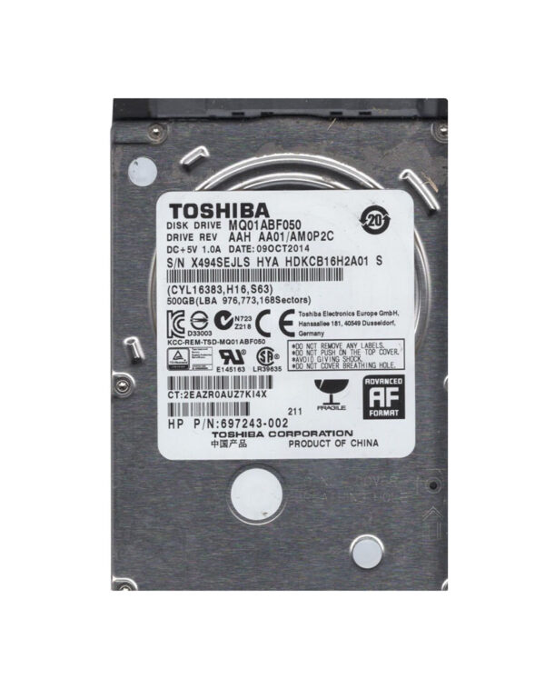 HDKCB16H2A01 - Toshiba 500GB 5400RPM SATA 6Gb/s 8MB Cache 2.5-Inch Hard Drive