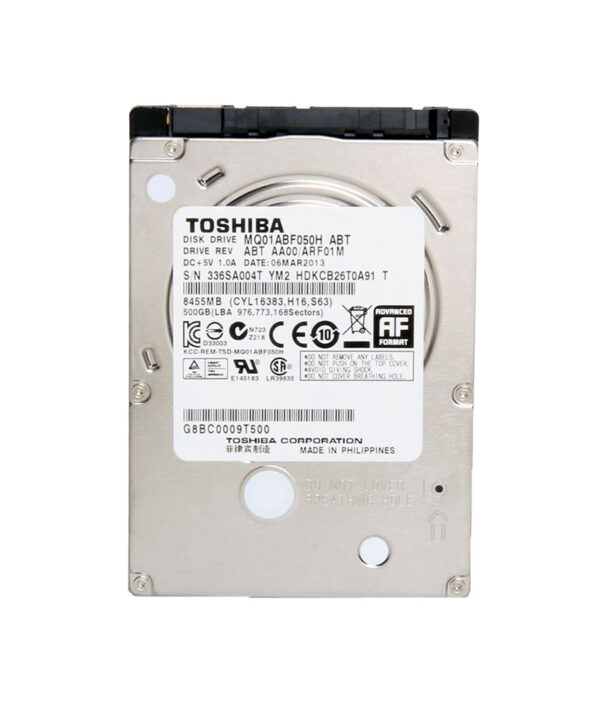 HDKCB26T0A91 - Toshiba 500GB 5400RPM SATA 6Gb/s 64MB Cache 2.5-Inch Hard Drive