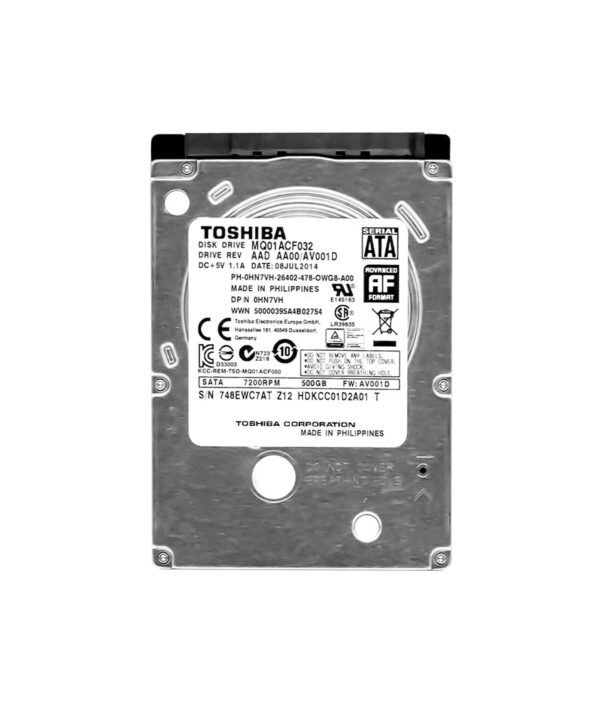 HDKCC01D2A01T - Toshiba 320GB 7200RPM SATA 6Gb/s 16MB Cache 2.5-Inch Hard Drive