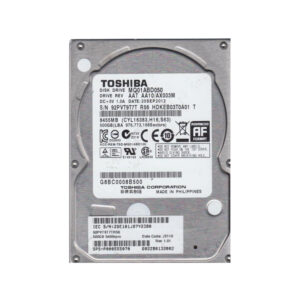 HDKEB03T0A01 - Toshiba 500GB 5400RPM SATA 3Gb/s 8MB Cache 2.5-Inch Hard Drive