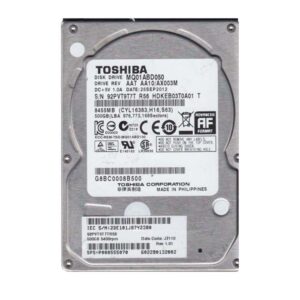 HDKEB03T0A01S - Toshiba 500GB 5400RPM SATA 3Gb/s 8MB Cache 2.5-Inch Hard Drive