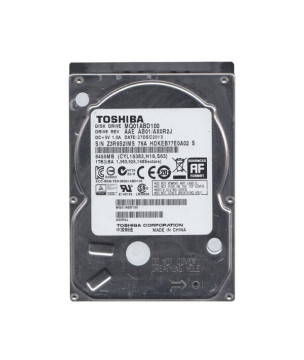 HDKEB77E0A02 - Toshiba 1TB 5400RPM SATA 3Gb/s 8MB Cache 2.5-Inch Hard Drive