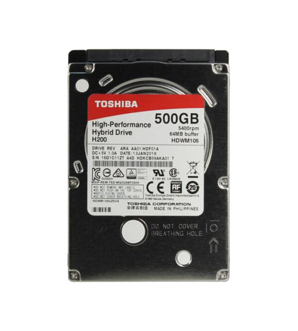 HDWM105UZSVA - Toshiba 500GB 5400RPM SATA 6Gb/s 64MB Cache 2.5-Inch Hard Drive