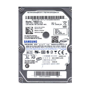 HM251JJ/D - Samsung Spinpoint MP2 250GB 7200RPM SATA 3Gb/s 16MB Cache 2.5-Inch Hard Drive