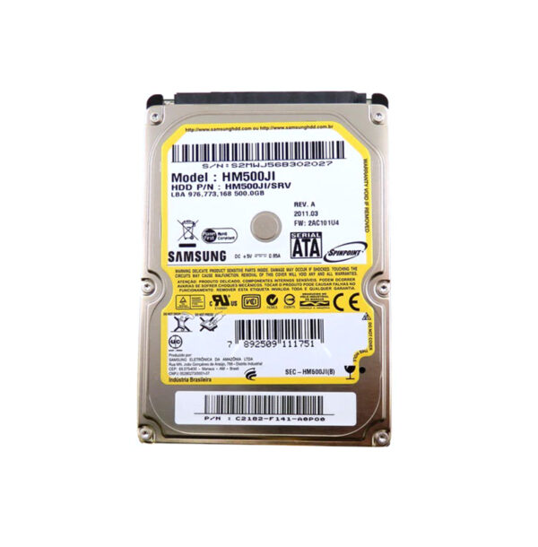 HM500JI/SRV - Samsung Spinpoint M7 500GB 5400RPM SATA 3Gb/s 8MB Cache 2.5-Inch Hard Drive