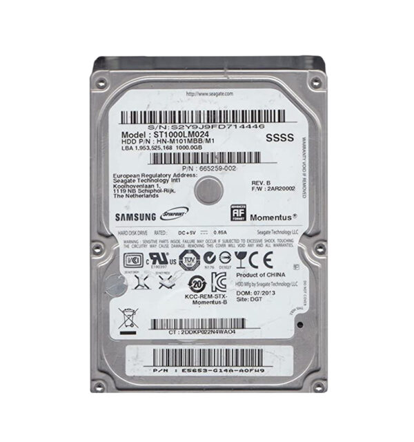 HN-M101MBB/M1 - Samsung Spinpoint M8 1TB 5400RPM SATA 3Gb/s 8MB Cache 2.5-Inch Hard Drive