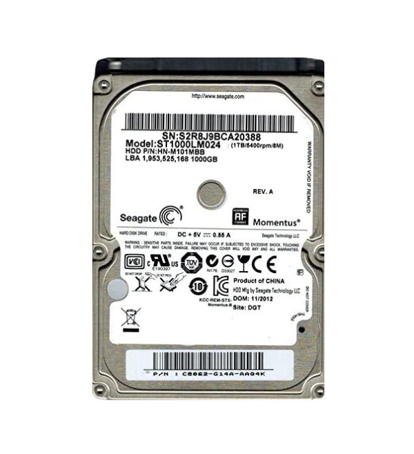 HN-M101MBB/AV1 - Samsung Spinpoint M8 1TB 5400RPM SATA 3Gb/s 8MB Cache 2.5-Inch Hard Drive