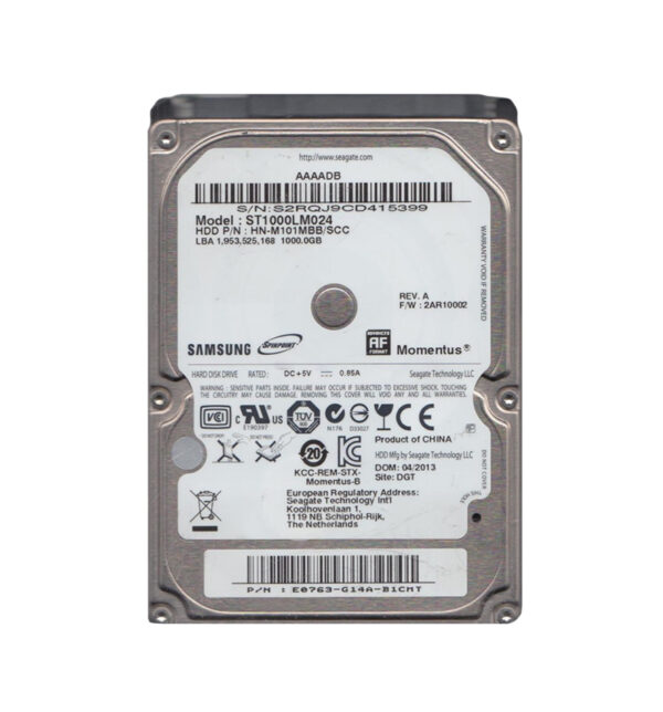 HN-M101MBB/SCC - Samsung Spinpoint M8 1TB 5400RPM SATA 3Gb/s 8MB Cache 2.5-Inch Hard Drive