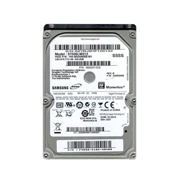HN-M500MBB/M1 - Samsung Spinpoint M8 500GB 5400RPM SATA 3Gb/s 8MB Cache 2.5-Inch Hard Drive