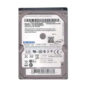 HN-M500MBB/Z4 - Samsung Spinpoint M8 500GB 5400RPM SATA 3Gb/s 8MB Cache 2.5-Inch Hard Drive