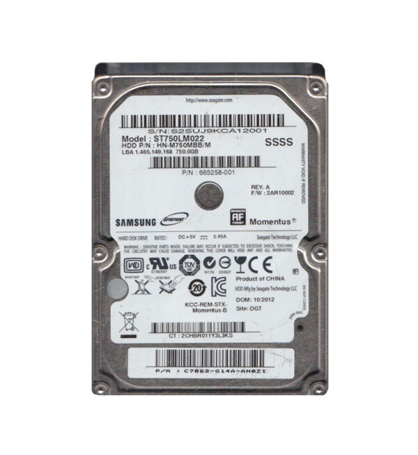 HN-M750MBB/M - Samsung Spinpoint M8 750GB 5400RPM SATA 3Gb/s 8MB Cache 2.5-Inch Hard Drive