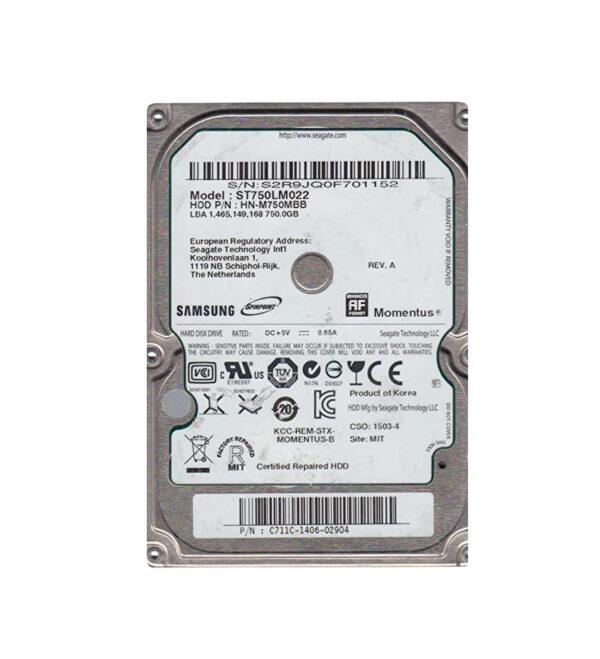 HN-M750MBB - Samsung Spinpoint M8 750GB 5400RPM SATA 3Gb/s 8MB Cache 2.5-Inch Hard Drive