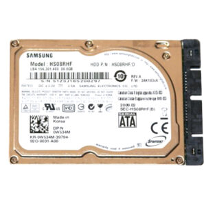 HS08RHF - Samsung Spinpoint N2 80GB 4200RPM IDE PATA 8MB 1.8-Inch Cache Hard Drive