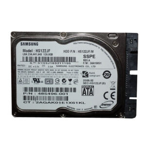 HS122JF/M - Samsung Spinpoint N1 120GB 5400RPM SATA 1.5Gb/s 8MB Cache 1.8-Inch Hard Drive